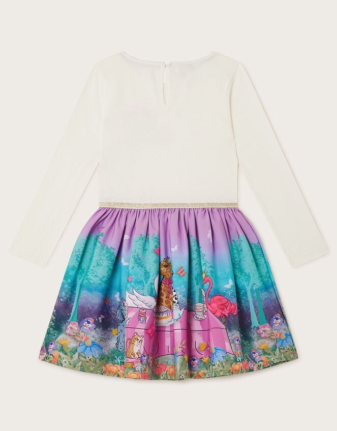 Dog Garden Party Dress, Purple (LILAC), large