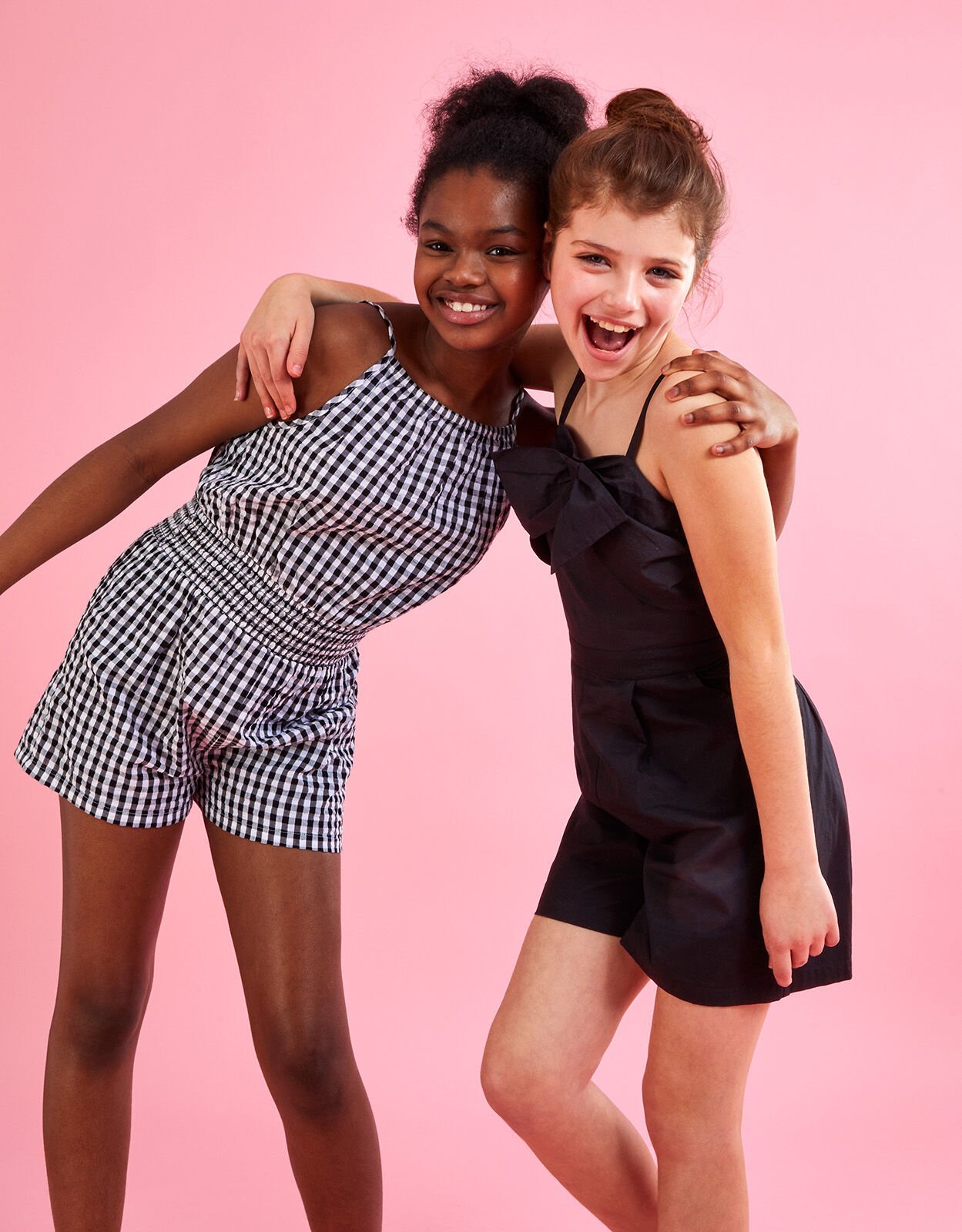 Women's gingham playsuit hot sale