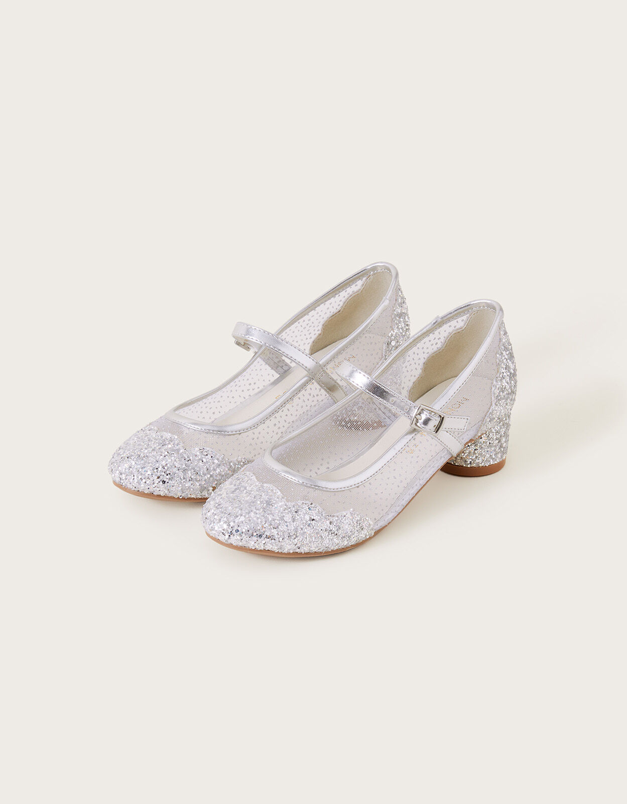 Girls silver on sale shoes