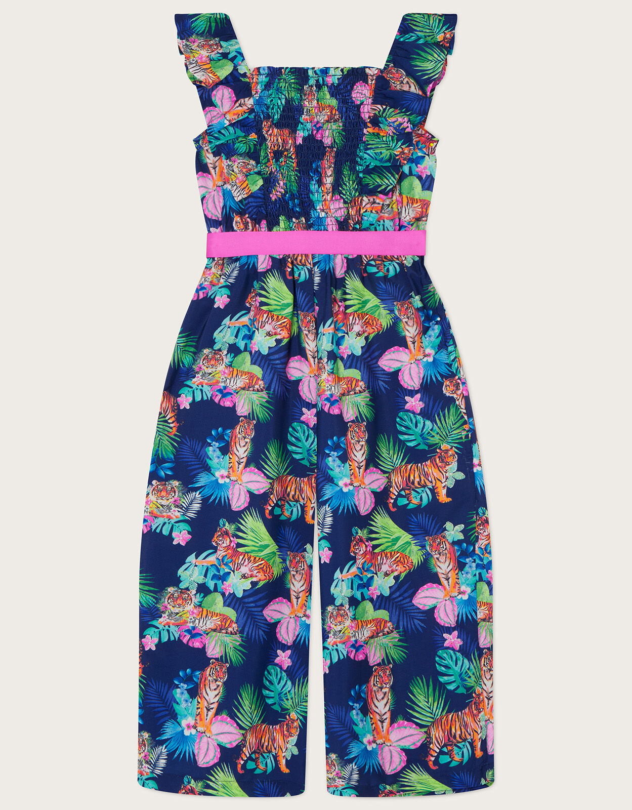 Tiger Jumpsuit WWF UK Collaboration Blue