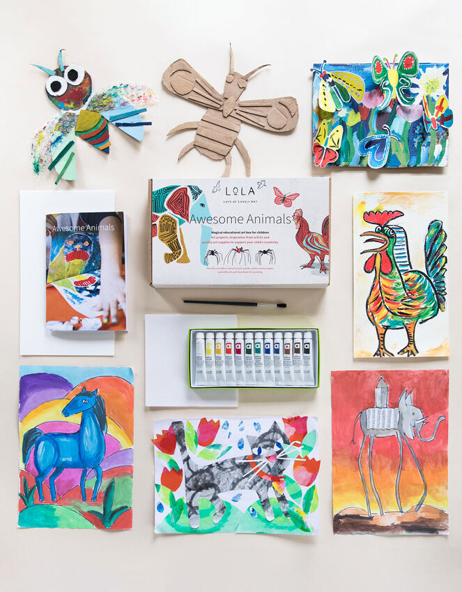 LoLA Awesome Animals Art Box, , large