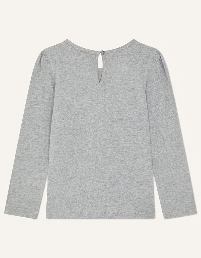 Flamingo Jersey Top, Grey (GREY), large