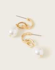 Pearl Drop Earrings, , large