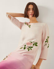 Felicity Ombre Midi Dress, Pink (PINK), large