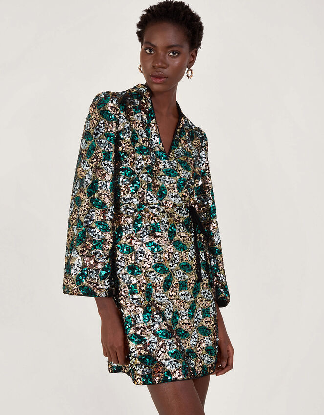 Sasha Wrap Sequin Romper Sasha Wrap Sequin Romper