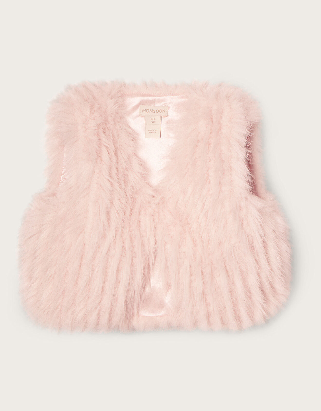 Womens pink fur vest best sale