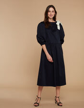 Mirla Beane Hannah Dress, Blue (NAVY), large