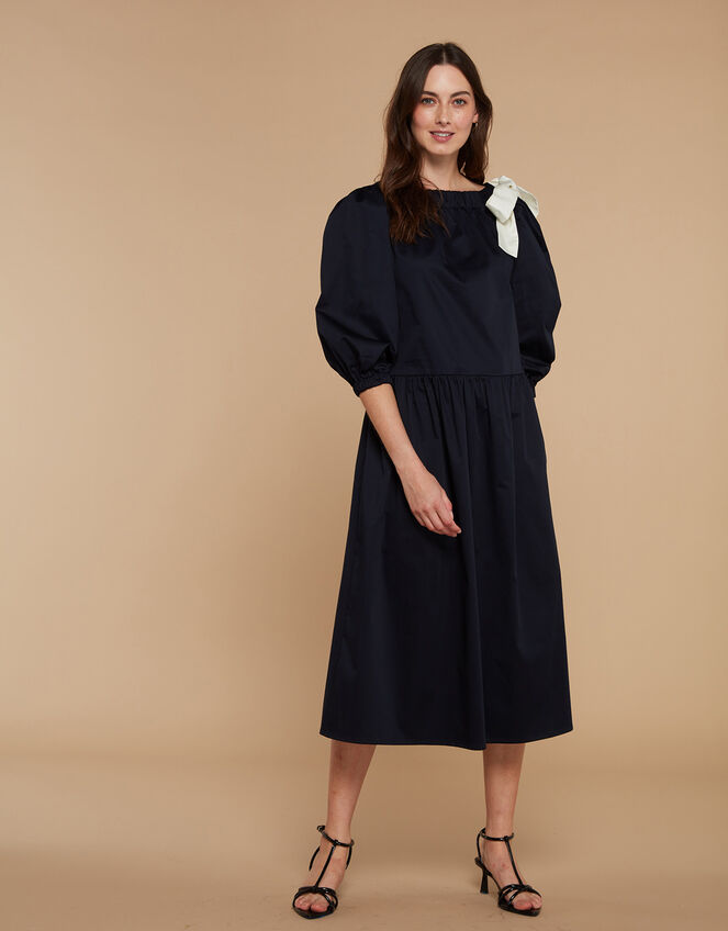 Mirla Beane Hannah Dress, Blue (NAVY), large