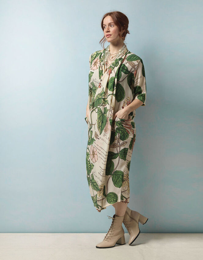 One Hundred Stars Honeysuckle Print Rachel Dress, Multi (MULTI), large