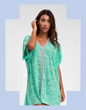Pitusa Kaftan Mini Dress, , large