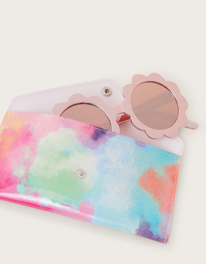 Flower Sunglasses with Case, , large
