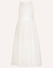 Truth Sequin Maxi Dress, Ivory (IVORY), large