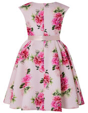 Deena Floral Scuba Dress, , large