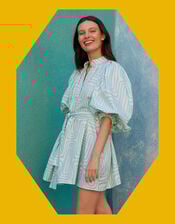 Sundress Inaya Shirt Dress, White (WHITE), large
