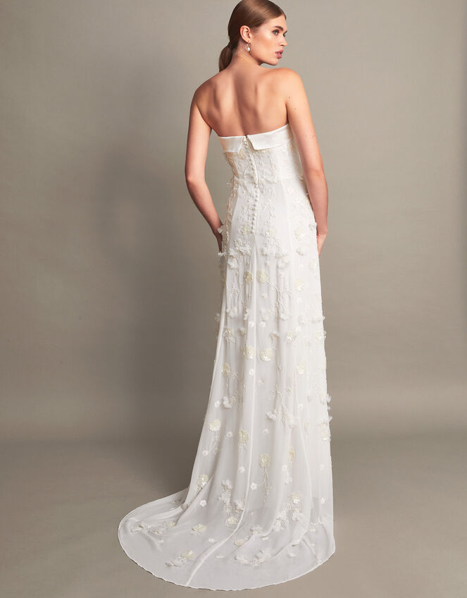 Eve Embellished Bridal Dress, Ivory (IVORY), large