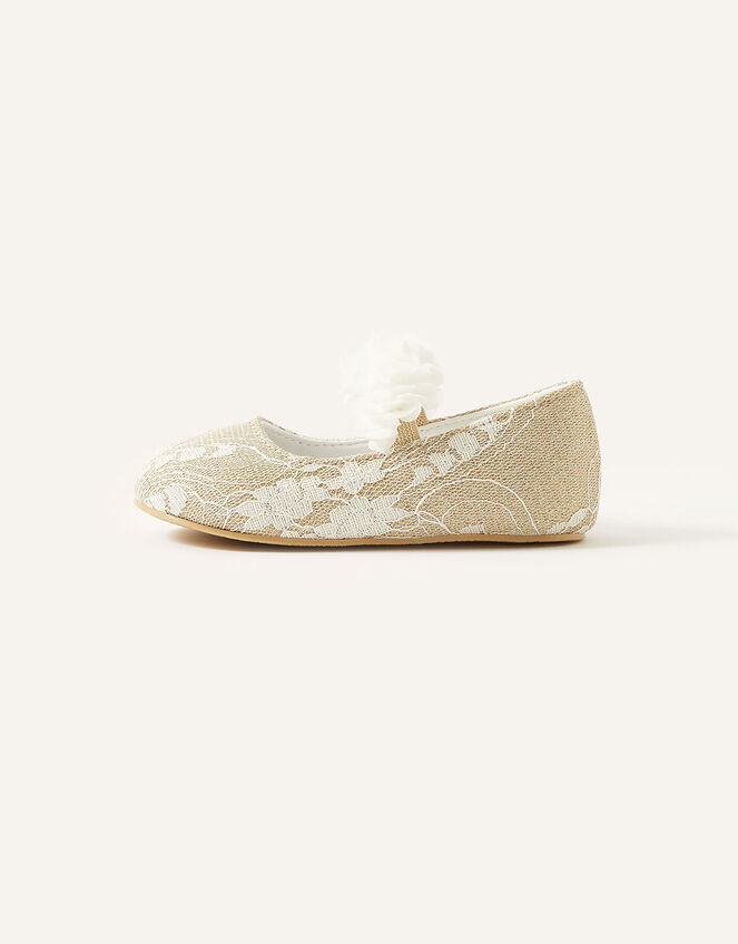 Baby Jacquard Walker Shoes, Ivory (IVORY), large