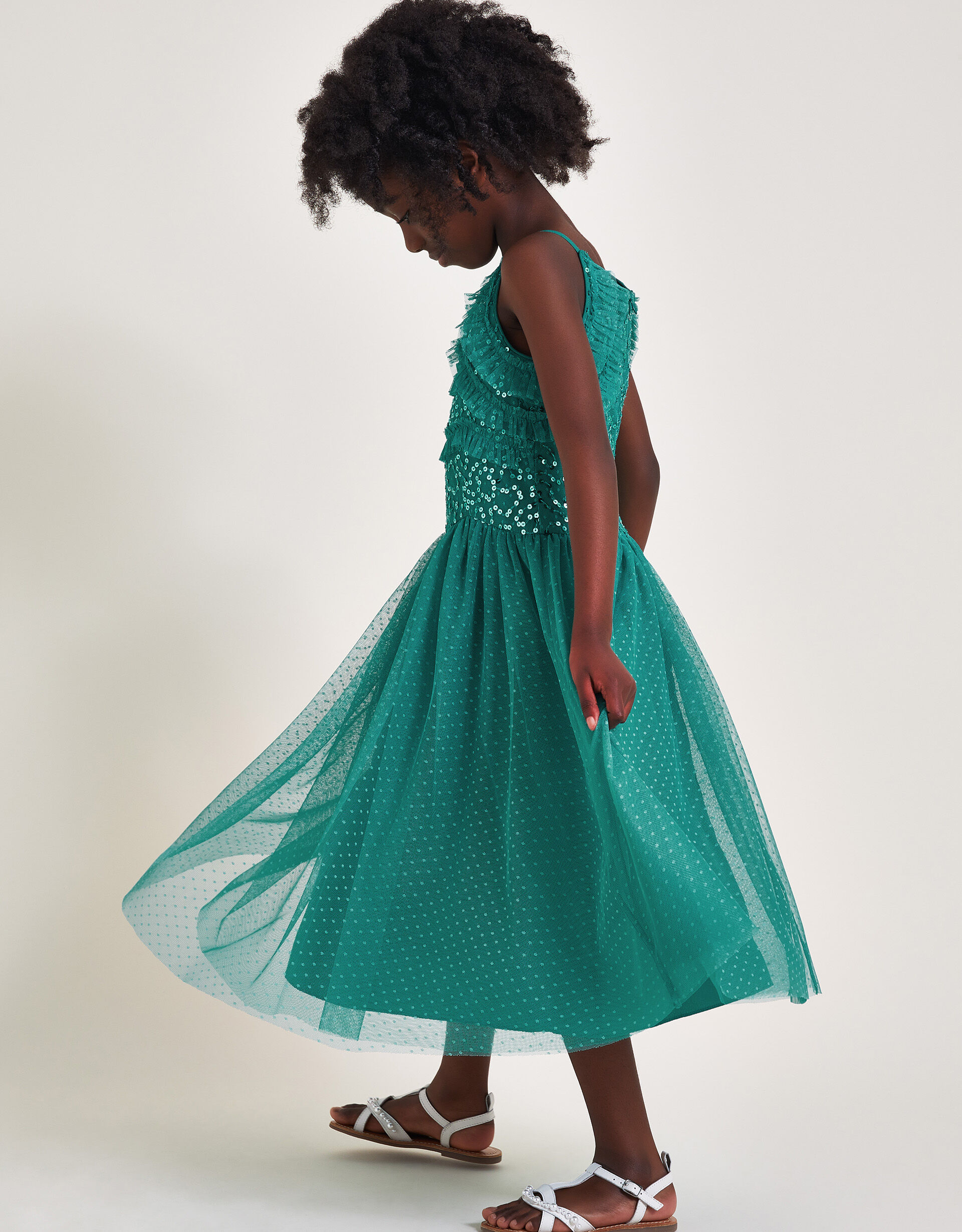 Green Girls Dresses Monsoon UK