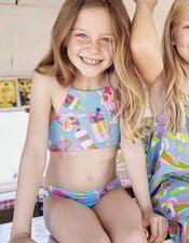 Sundae Reversible Bikini Set with Recycled Polyester, Green (GREEN), large