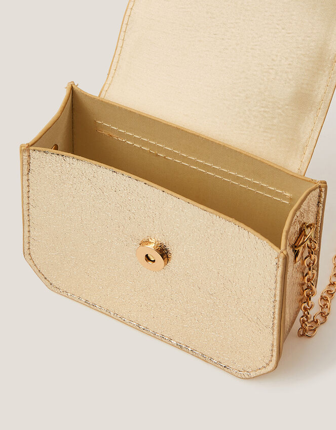 Mini Metallic Handbag, , large