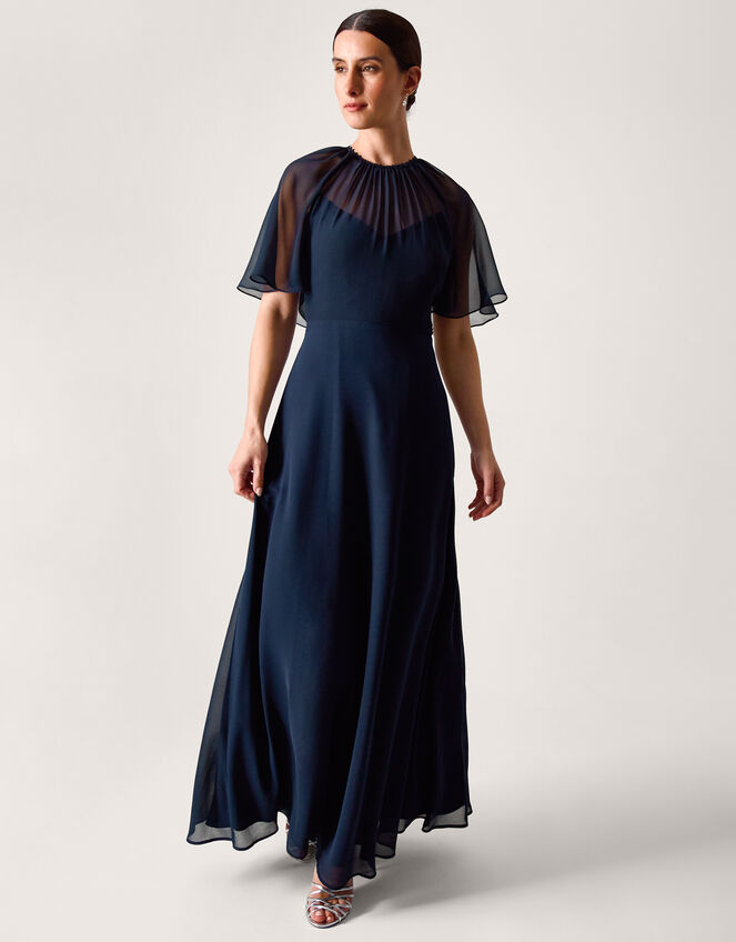 Mona Angel Sleeve Maxi Dress
