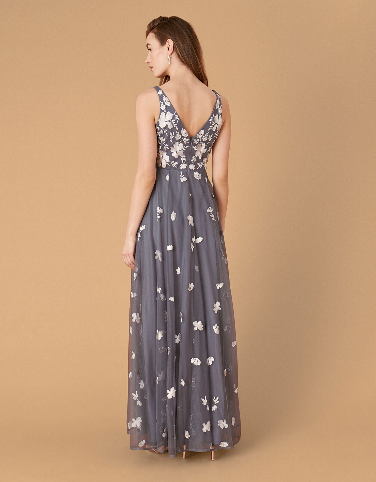 embroidered maxi