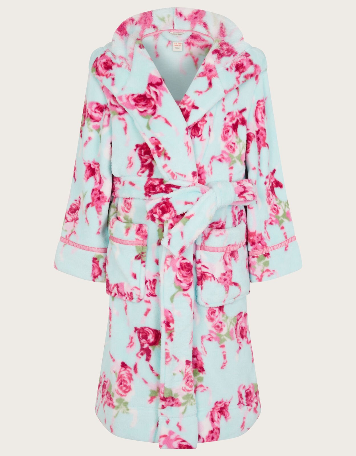 Girls dressing gown unicorn clearance