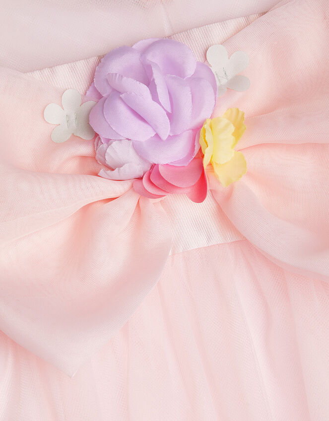 Baby Blossom Bow Bodice Dress, Pink (PINK), large