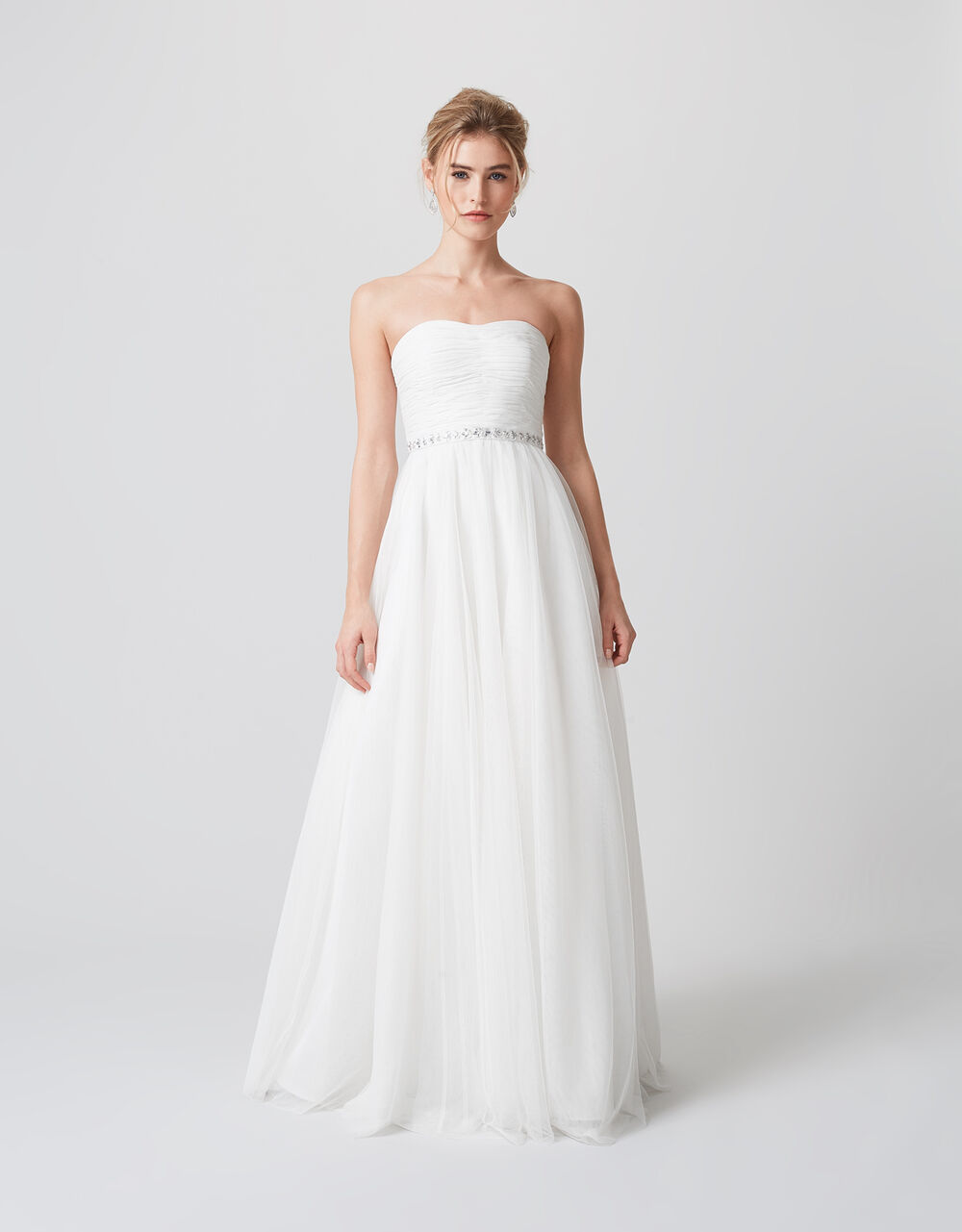 Wedding The Bride | Klara Embellished Bridal Dress Ivory - OM55748