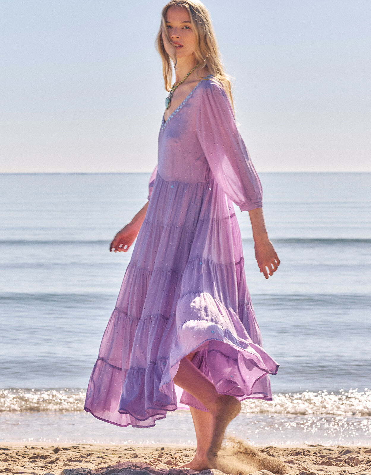 Lavender maxi dress uk best sale