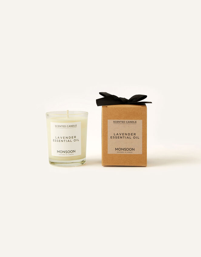 Small Lavender Scented Candle, , large