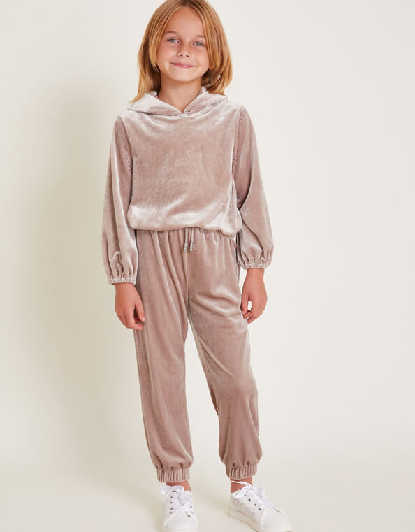 Velour Dance Hoodie, Purple (LILAC), large