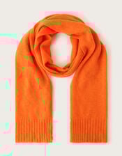 Coni Cashmere Scarf, Orange (ORANGE), large