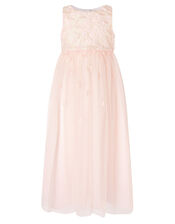 Petunia 3D Petal Maxi Dress , Pink (PALE PINK), large