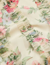 Annalise Floral Ruffle Top and Skirt Set, Multi (MULTI), large