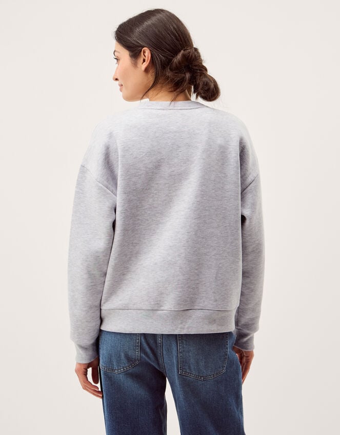 Savi Portobello Road Slogan Sweatshirt, Grey (GREY), large