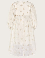 Butterfly Tunic Dress, Cream (CREAM), large