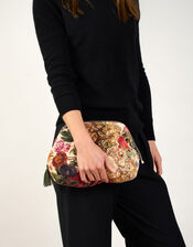 One Hundred Stars Primula Print Velvet Pouch, , large