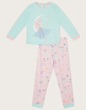 Nightime Fairy Pyjama Set, Pink (PINK), large