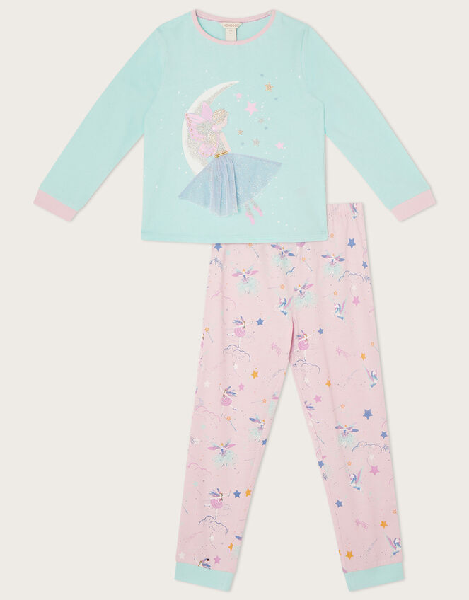 Nightime Fairy Pyjama Set, Pink (PINK), large