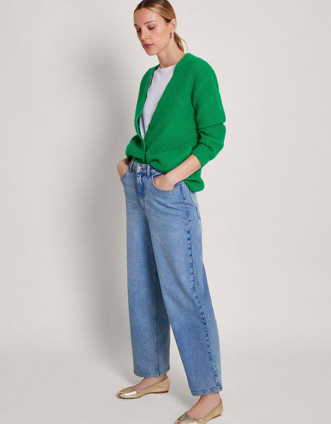 Sula Supersoft Cardigan, Green (GREEN), large
