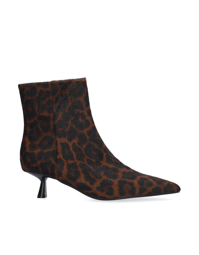 Bibi Lou Sakura Leopard Print Pony Boots, Leopard (LEOPARD), large