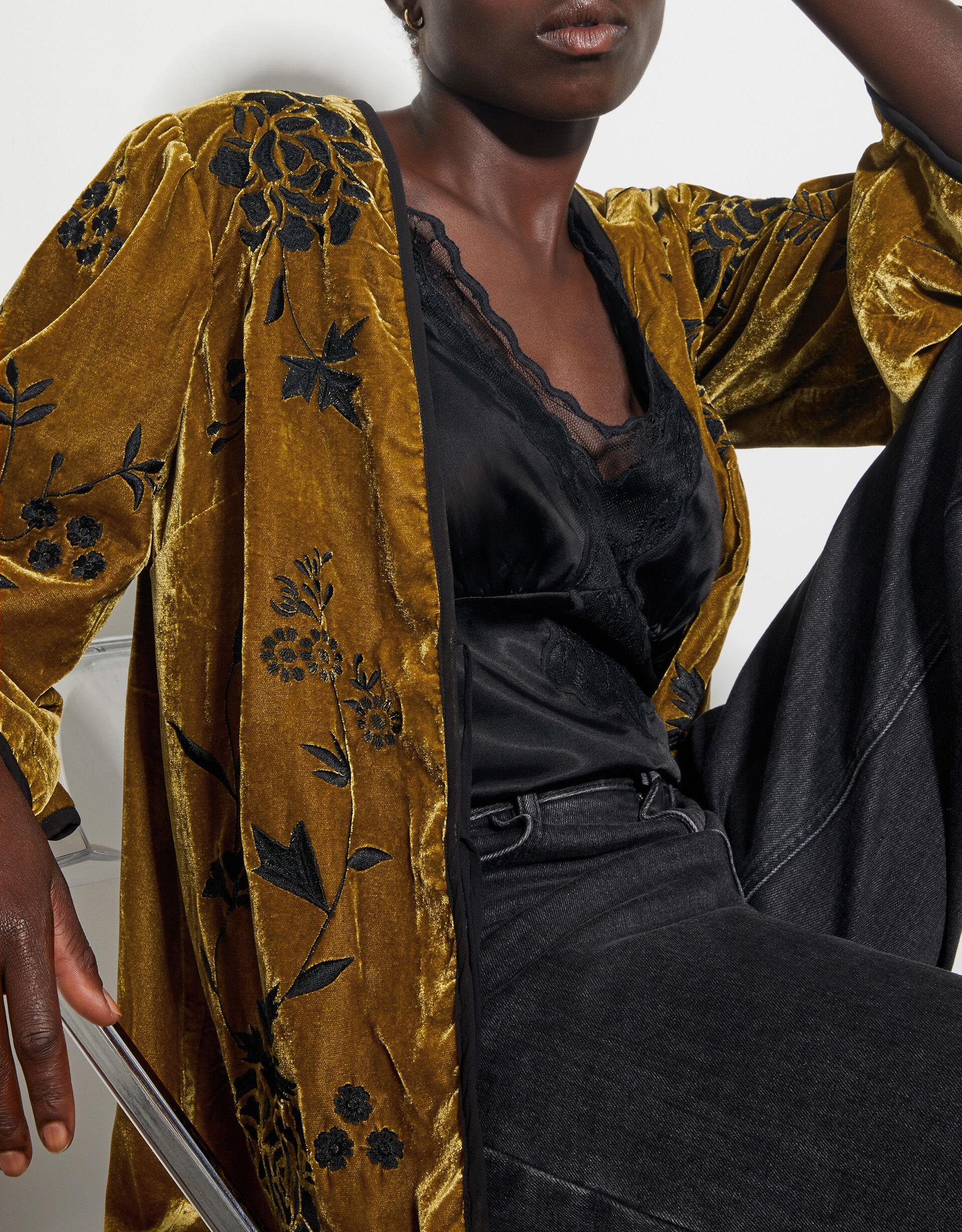 Velvet tie jacket outlet