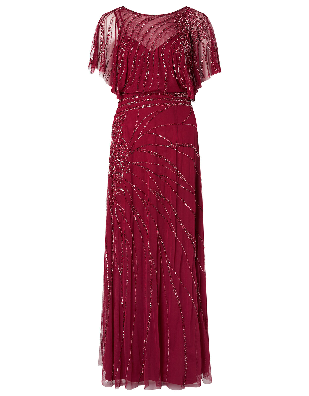Florence embellished hot sale bridal maxi dress