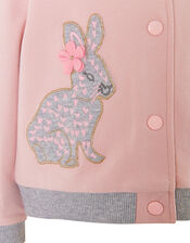 Baby Bunny Sweat Bomber Jacket, Pink (PINK), large