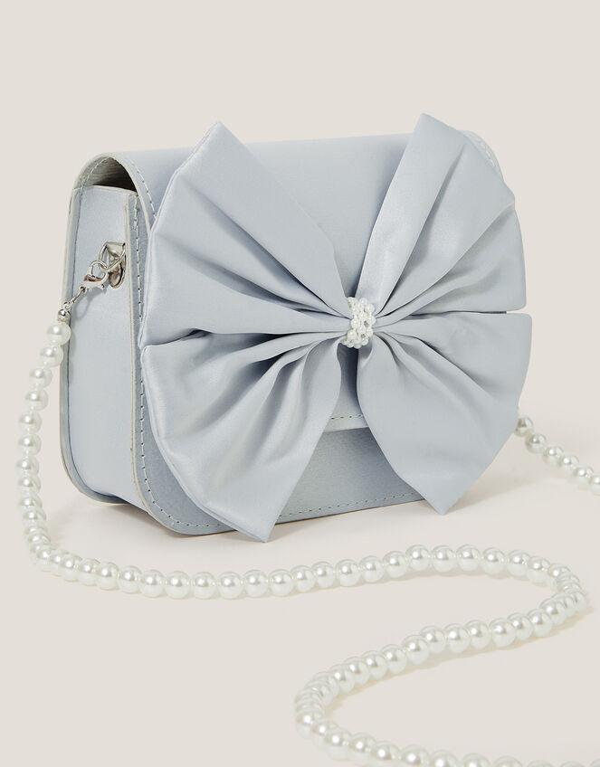 Bow Bridesmaid Mini Bag, Blue (PALE BLUE), large