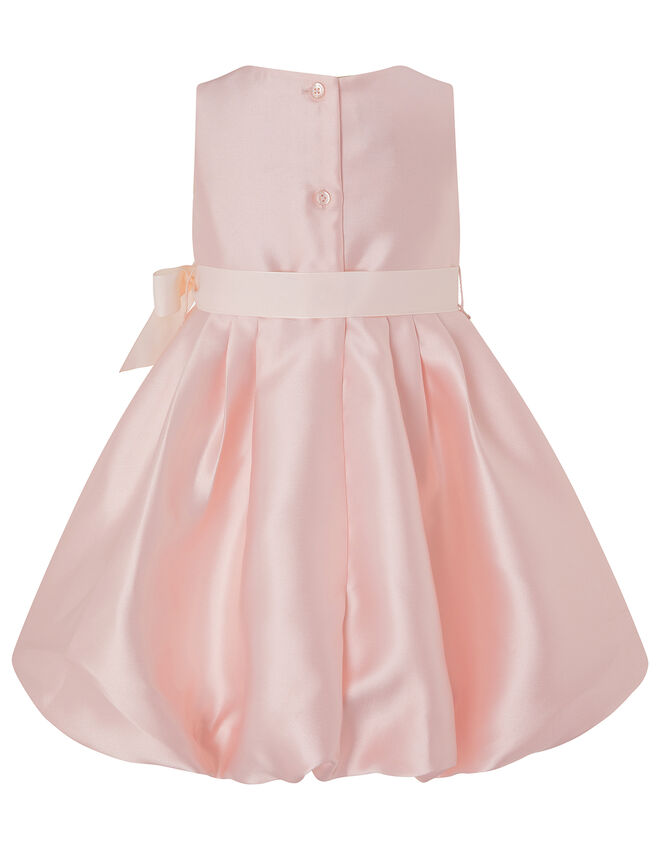 Baby Pearl Puffball Occasion Dress, Pink (PINK), large
