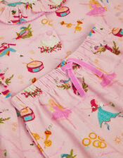 12 Days Long Christmas Pyjamas Set, Pink (PINK), large
