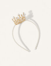 Embellished Crown Headband , , large