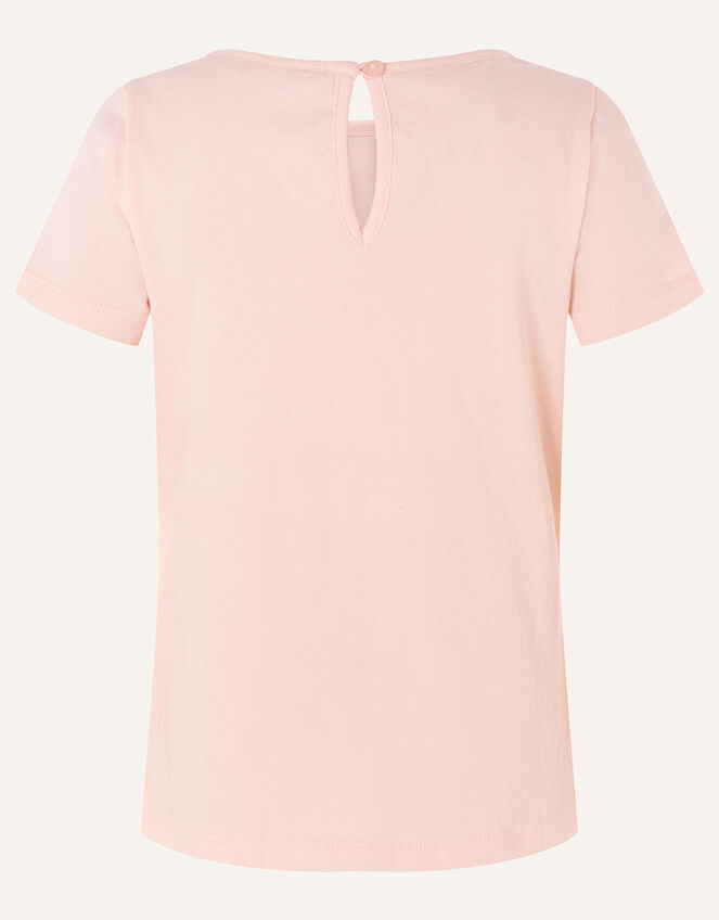 Tulle Heart T-Shirt , Pink (PALE PINK), large