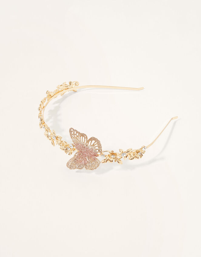 Butterfly Ombre Flutter Headband, , large